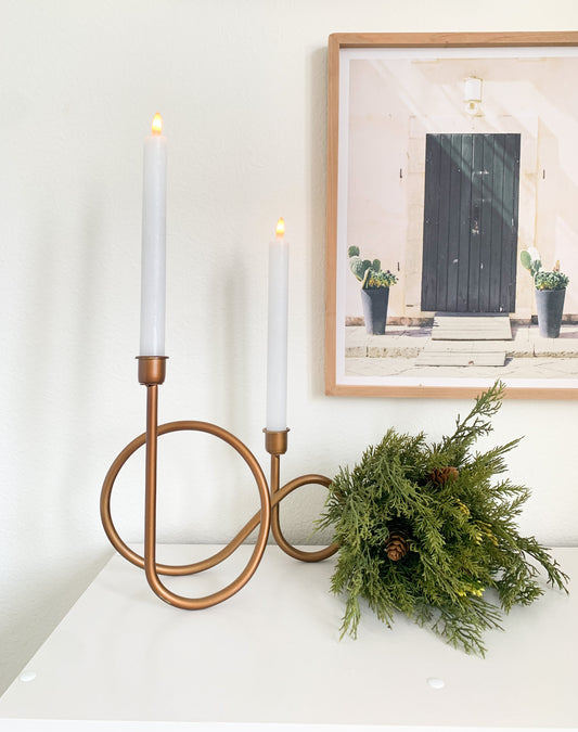 Squiggle Candle Holder